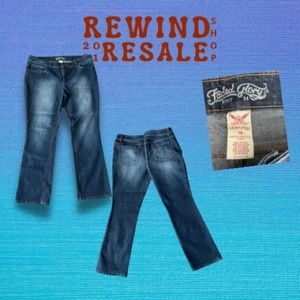 Faded Glory Womens plus denim Sz 18